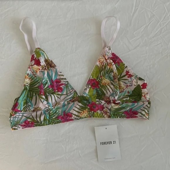 NWT floral bralette from Forever 21 - Picture 1 of 5